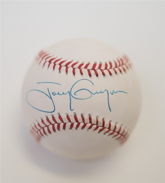 Tony Gwynn & Cal Ripken Jr Signed Baseballs - JSA